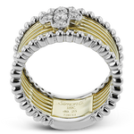 Right Hand Ring in 18k Gold with Diamonds