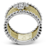 Right Hand Ring in 18k Gold with Diamonds