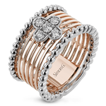 Right Hand Ring in 18k Gold with Diamonds