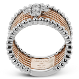 Right Hand Ring in 18k Gold with Diamonds