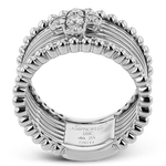 Right Hand Ring in 18k Gold with Diamonds