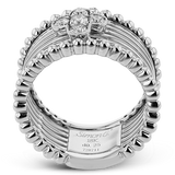 Right Hand Ring in 18k Gold with Diamonds