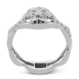 Right Hand Ring in 18k Gold with Diamonds
