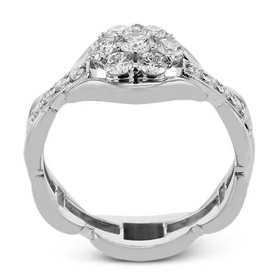 Right Hand Ring in 18k Gold with Diamonds