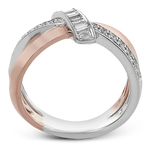 Right Hand Ring in 18k Gold with Diamonds
