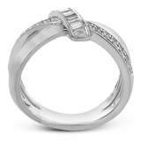 Right Hand Ring in 18k Gold with Diamonds