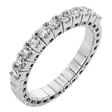 Anniversary Ring in 18k Gold with Diamonds