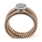 Right Hand Ring in 18k Gold with Diamonds