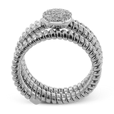Right Hand Ring in 18k Gold with Diamonds