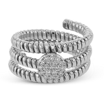 Right Hand Ring in 18k Gold with Diamonds