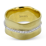 Right Hand Ring in 18k Gold with Diamonds
