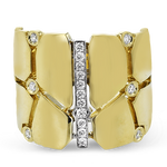 Right Hand Ring in 18k Gold with Diamonds