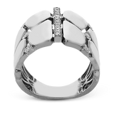 Right Hand Ring in 18k Gold with Diamonds