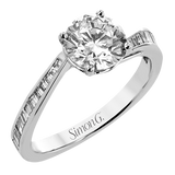 Engagement Ring in 18k Gold