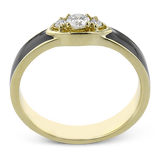 Right Hand Ring in 18k Gold with Diamonds