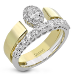 Right Hand Ring in 18k Gold with Diamonds