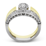 Right Hand Ring in 18k Gold with Diamonds