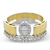 Right Hand Ring in 18k Gold with Diamonds