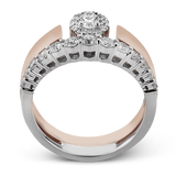 Right Hand Ring in 18k Gold with Diamonds