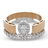 Right Hand Ring in 18k Gold with Diamonds