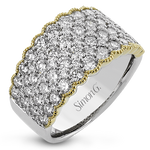 Right Hand Ring in 18k Gold with Diamonds