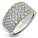 Right Hand Ring in 18k Gold with Diamonds