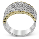 Right Hand Ring in 18k Gold with Diamonds