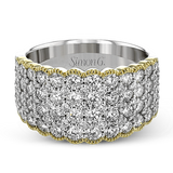 Right Hand Ring in 18k Gold with Diamonds