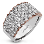 Right Hand Ring in 18k Gold with Diamonds