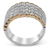 Right Hand Ring in 18k Gold with Diamonds