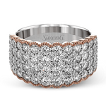Right Hand Ring in 18k Gold with Diamonds