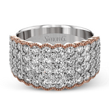 Right Hand Ring in 18k Gold with Diamonds