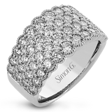 Right Hand Ring in 18k Gold with Diamonds
