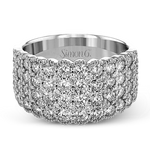 Right Hand Ring in 18k Gold with Diamonds
