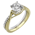 Wedding Set in 18k Gold with Diamonds