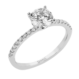 Wedding Set in 18k Gold with Diamonds