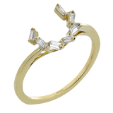 Wedding Set in 18k Gold with Diamonds