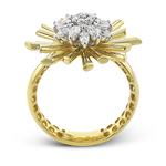 Right Hand Ring in 18k Gold with Diamonds