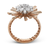 Right Hand Ring in 18k Gold with Diamonds