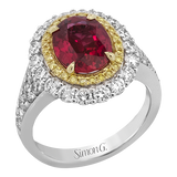 Color Ring in 18k Gold