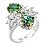 Color Ring in 18k Gold