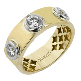 Right Hand Ring in 18k Gold with Diamonds