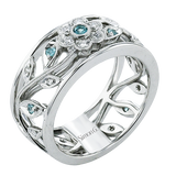 Right Hand Ring in 18k Gold with Diamonds