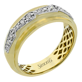 Right Hand Ring in 18k Gold with Diamonds