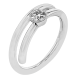Right Hand Ring in 18k Gold with Diamonds