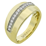 Right Hand Ring in 18k Gold with Diamonds