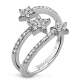 Right Hand Ring in 18k Gold with Diamonds