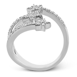 Right Hand Ring in 18k Gold with Diamonds