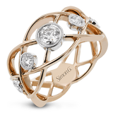 Right Hand Ring in 18k Gold with Diamonds