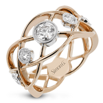 Right Hand Ring in 18k Gold with Diamonds